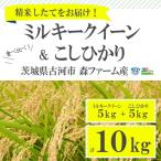 食べくらべ 特別栽培米 こしひかりとミルキークイーン5kgず…