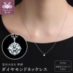 Pt950ダイヤモンド ネックレス 0.20ct