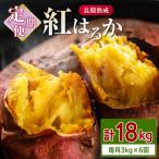 6回お届け 長期熟成 紅はるか 計18kg
