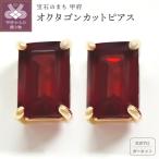 K10YGガーネットピアス E310GA-Y2