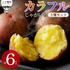 fu.... налог сверху . тент блок Hokkaido производство красочный картофель 3 вида комплект итого 6kg сверху . тент блок Kato сельское хозяйство место овощи 