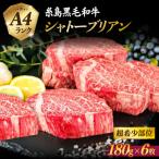 A4ランク 糸島黒毛和牛 ヒレ肉 約180g×6枚