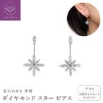 プラチナ ダイヤ0.7ct スターピアス