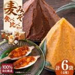 本物の味を毎日の食卓へ たつみ 麦みそ4種食べ比べセット