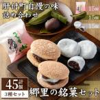 郷里の銘菓セット 合計45個