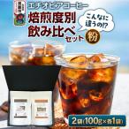 エチオピアコーヒー 焙煎度別飲み比べセット