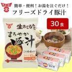 フリーズドライ まろやか豚汁 30個