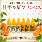 紅プリンセスジュース 甘平ジュース ストレート 各720ml