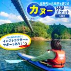 体験チケット 共通返礼品 カヌー体験チケット