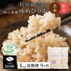 特別栽培米 玄米ゆめぴりか2kg×2個