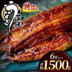 うなぎ蒲焼き6尾 計1.5kg以上