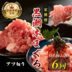 訳あり 不定貫 黒潮本まぐろ ブツ切り 定期便 300g×6回
