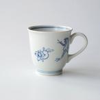 鳥獣戯画 マグ 赤絵 マグカップ 陶芸品