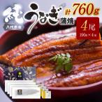うなぎ蒲焼4尾セット 190g×4尾