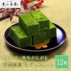 宇治ほうじ茶生チョコレート 12粒