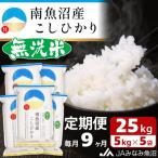 南魚沼産こしひかり 精米 25kg