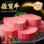 佐賀牛 シャトーブリアン 200g×5枚