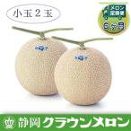 クラウンメロン 小玉 2玉