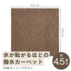 水が転がる程の撥水性 撥水ペットマット