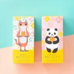 かぎしっぽ猫&amp;パンダデザイン幸せの黄色いカステラ0.3号