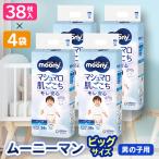 ムーニーマン 男の子用 ビッグサイズ 38枚×4袋全2回