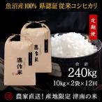 県認証特栽元祖魚沼産コシヒカリ20kg 10kg×2袋