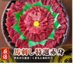熊本 馬刺し ブロック 赤身500g 全3回