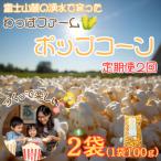 おやつ 有機栽培で作ったこだわりポップコーン2袋