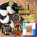 ふるさと納税 佐賀県 【毎月定期便】【無洗米】夢しずく5kg(佐賀県)【41ANAD030】全3回