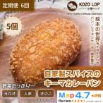 自家製スパイスのキーマカレーパン5個全6回
