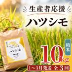 ハツシモ 精米 10kg全3回