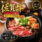 艶さし 佐賀牛ロースしゃぶしゃぶすき焼き用 250g