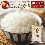 定期便 全3回 コシヒカリ 精米 5kg