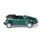 ヴィーキング Wiking 080208 VW Beetle convertible yucca green met