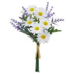  искусственный цветок букет .... товар Mix цветок Bunch белый белый лиловый зеленый букет букет лаванда Дэйзи Margaret весна Aska ASCA Aska association 