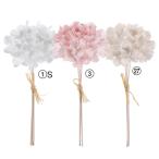正月 造花 とりよせ品 ハイドランジアバンチ(1束3本) ハイドランジア アジサイ 紫陽花 ハイドレンジア あじさい ホワイトシルバー アスカ ASCA アスカ商会