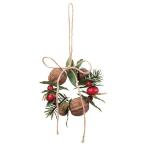 《 クリスマス リース 》◆とりよせ品◆Asca(アスカ) ハンギングリース  造花 クリスマスリース スワッグ ハンガー ツリー クリスマスツリー