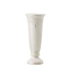 《 陶磁器 ベース 》◆とりよせ品◆Clay Victorian II(ヴィクトリアン)* PEARL WHITE コンポート インテリア 花資材 赤