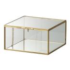ガラス ベース インテリア ケース ボックス とりよせ品 Jardin miniature (ジャルダン・ミニアチュール) 花瓶 コンポート インテリア 花資材 花器 ベース