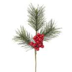 [P5 раз средний 12/02 09:59 до ] Новый год искусственный цветок зеленый .... товар красный реальный есть сосна pick matsu сосна лист Berry дерево. реальный Новый год Новый год организовать Новый год материалы для цветочной композиции .. предмет красный красный 
