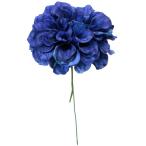 《 造花 》◆とりよせ品◆Parer ダリアピック ダークブルー  インテリア インテリアフラワー フェイクフラワー シルクフラワー アートフラワー