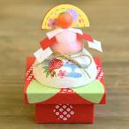 《 正月 干支 和雑貨 》★即日出荷★リュウコドウ ちぎり和紙(小)目出鯛鏡もち/ (在庫限り) 正月 和雑貨 季節小物 金魚 ちりめん カエル 夏