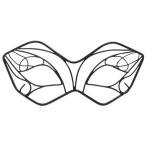 《 アレンジベース 》◆とりよせ品◆SG Wonder zone ワイヤー仮面 ワイヤー 壁掛け インテリア 花資材 花器 ベース アレンジ 安い