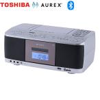 SD/USB/CD радио кассета магнитофон AUREX аудио Toshiba AX-KCR70(S) голос ясно функция серебряный [ производитель прямая поставка товар ][ оплата при получении * день праздника рассылка * час указание не возможно ]