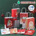 ギフト袋 紙袋 ラッピング袋 クリスマス クリスマス専用 贈り物 ギフト プレゼント 商品 お菓子 会社 学校 クラブ お客様 友達 家族 詰め合わせ