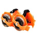  ролик skate ролик обувь детский 2 колесо LED светится розовый красный blue black 