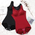 補正下着 レディース ボディスーツ ボディシェイパー お腹引き締めインナー 猫背対策 矯正下着 産後ダイエットランジェリー バストアップ ヒッ