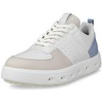 エコー　レディースゴルフシューズ STREET720(ストリート720) WHITE/GRAVEL/DUSTY BLUE ［レディース / 23.0cm］ ライムクリーム　EG110703-61596-36