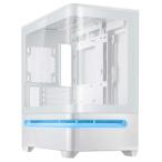 ASUS エイスース　PCケース (Micro-ATXMini-ITX / 白)　PRIME/AP202/TG/WHITE