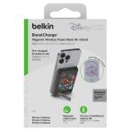 BELKIN　BoostCharge MagSafe対応 ワイヤレスモバイルバッテリー 5000mAh　BPD004qcRD-DY